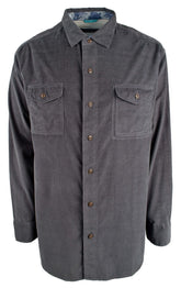 Customer Return Tommy Bahama Men's Corduroy Long Sleeve Button-Down Shirt-NS-2XB